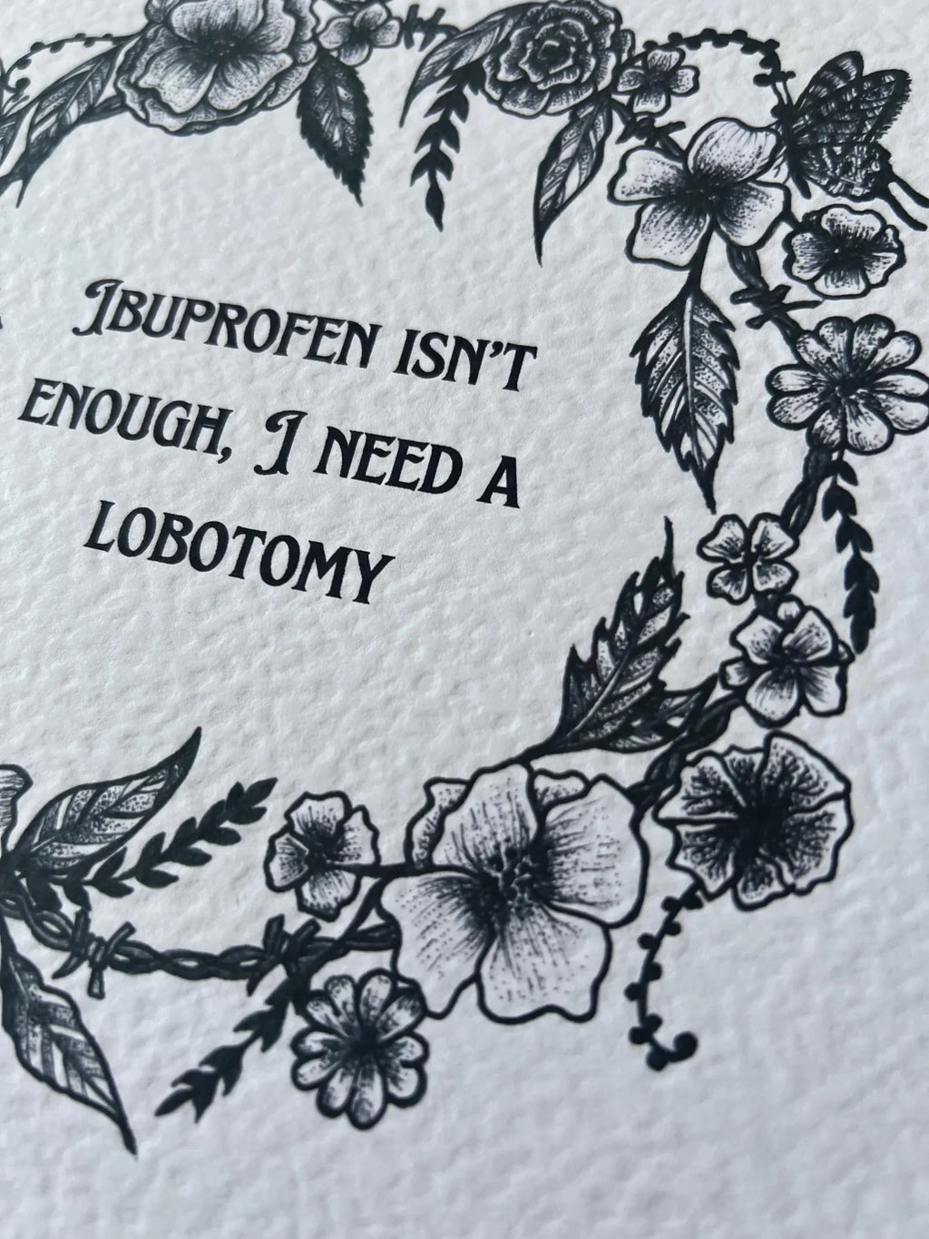 Ibuprofen Square Print