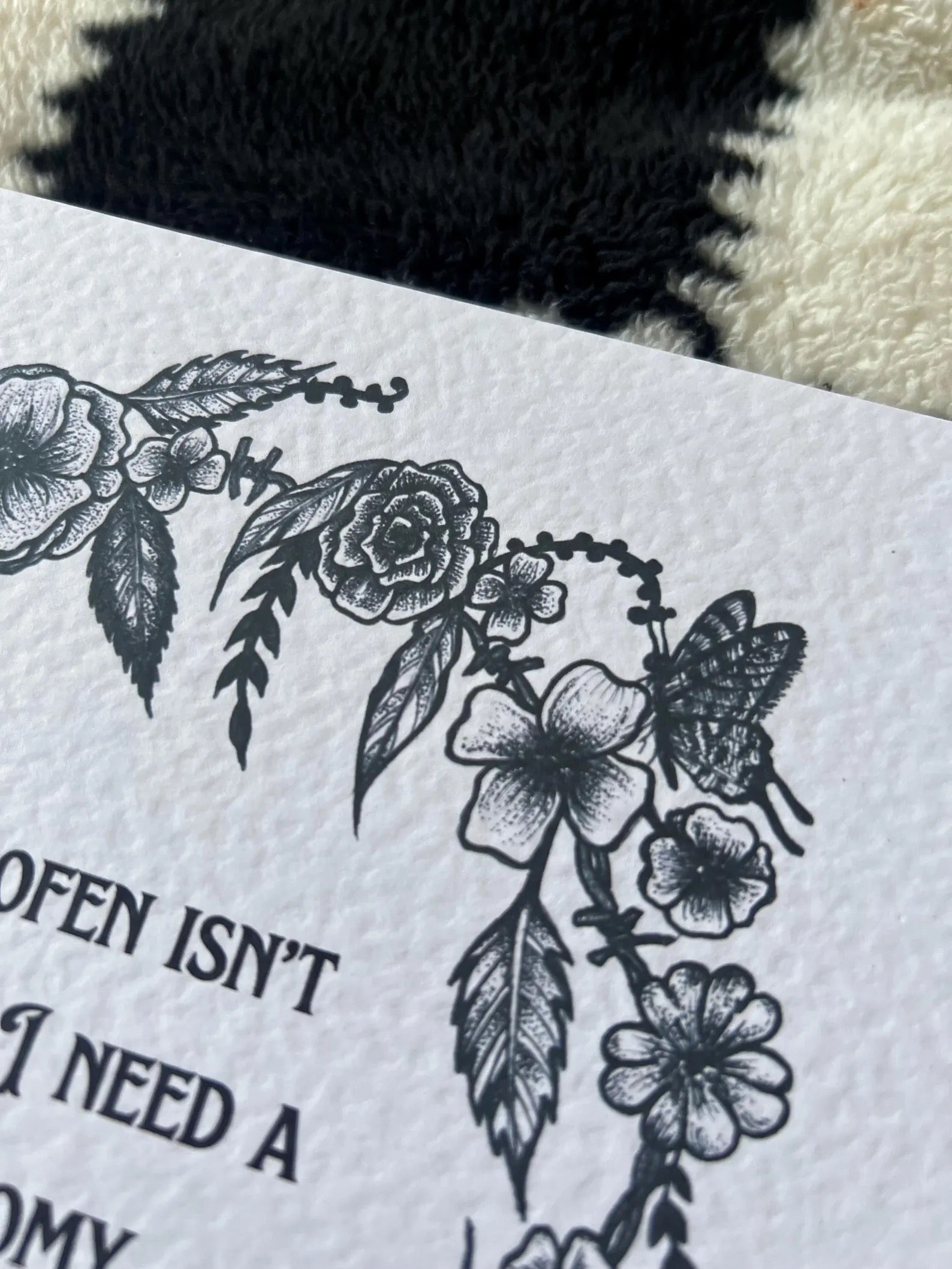 Ibuprofen Square Print