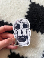 Dali Skull Shiny Sticker