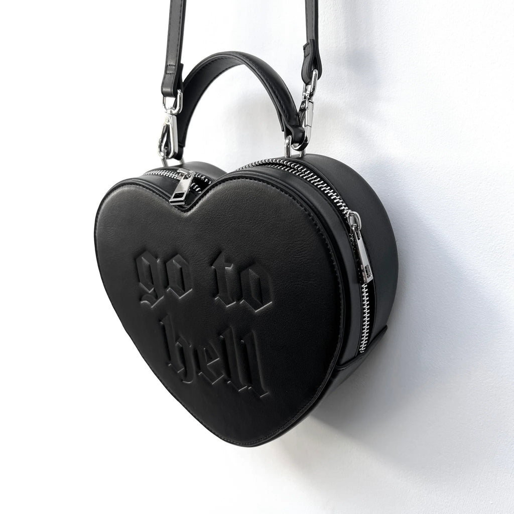 Go To Hell Heart Bag
