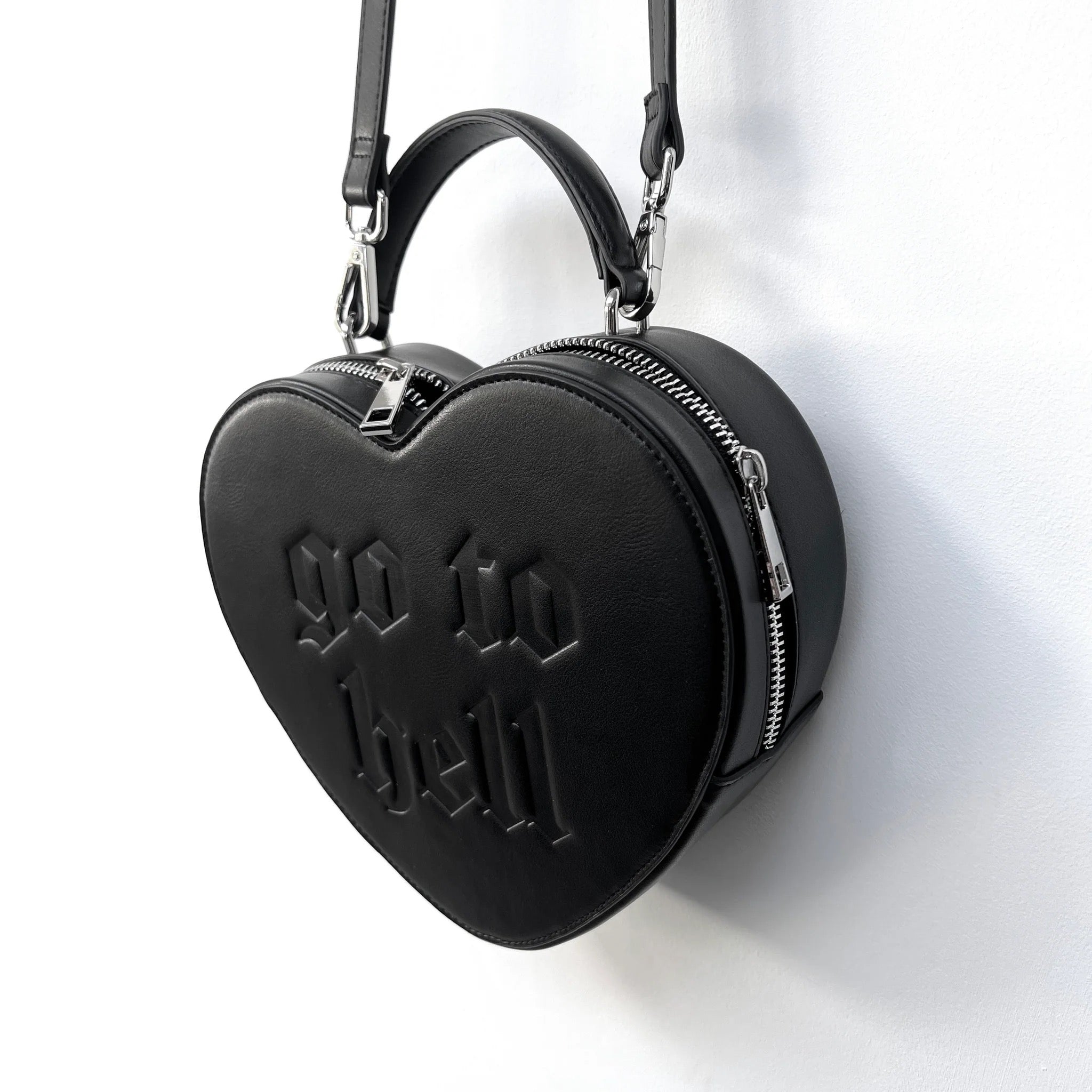 Go To Hell Heart Bag