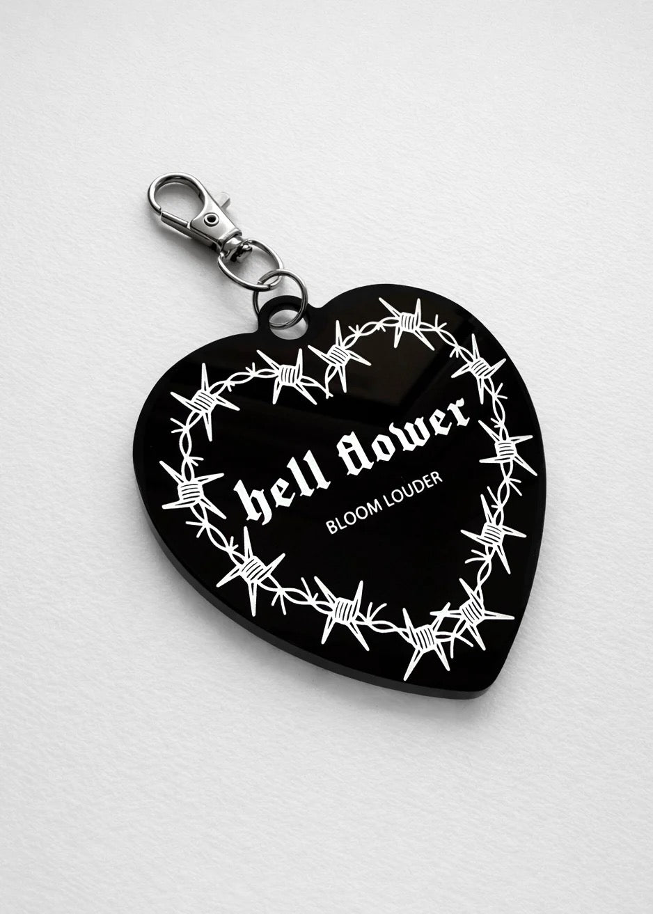 Raise Hell Heart Charm