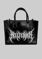 Guttural Patent Tote Bag