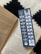 Floral Ornamental Illustration Bookmark