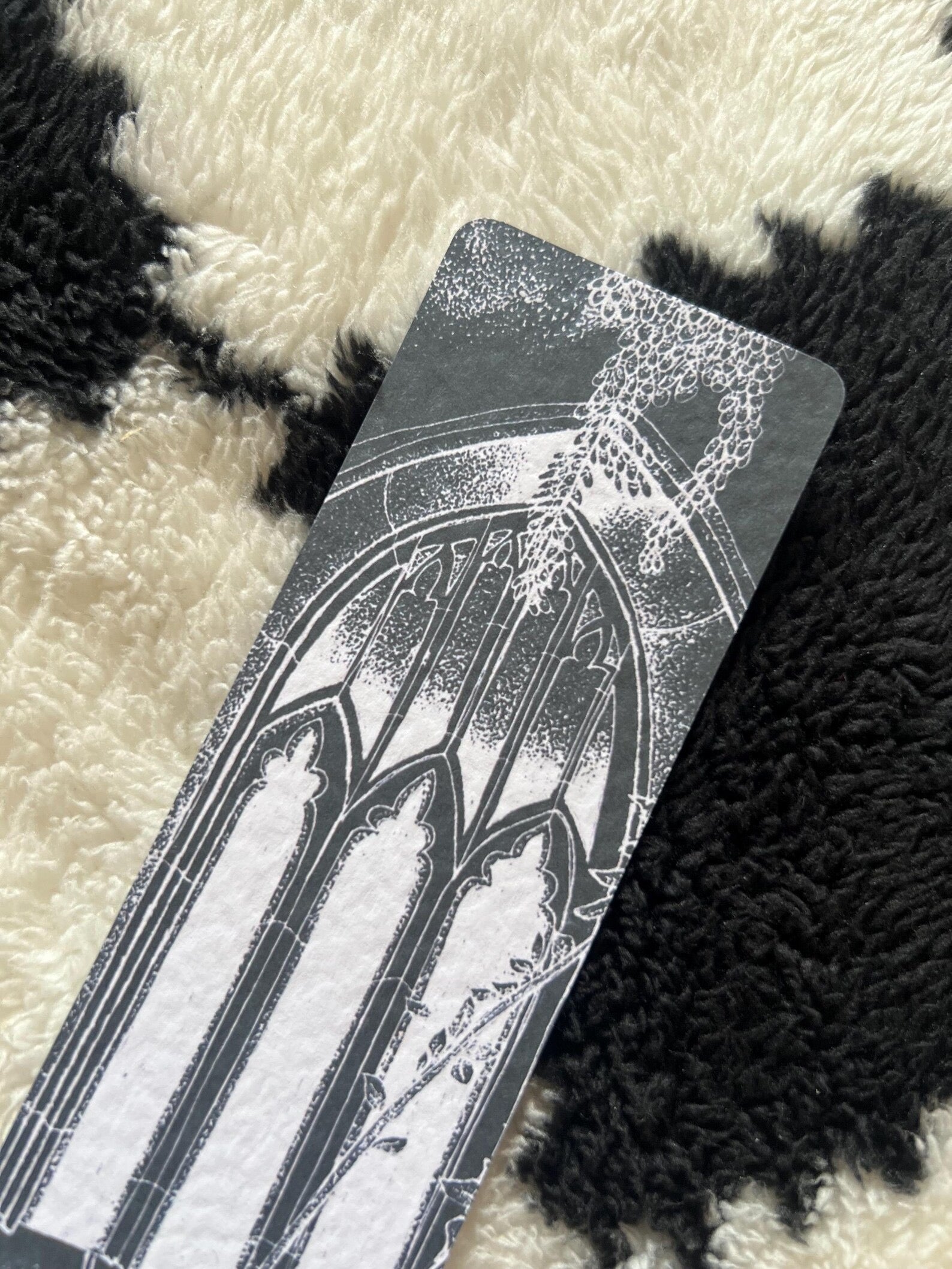 Gothic Window Illustration Bookmark