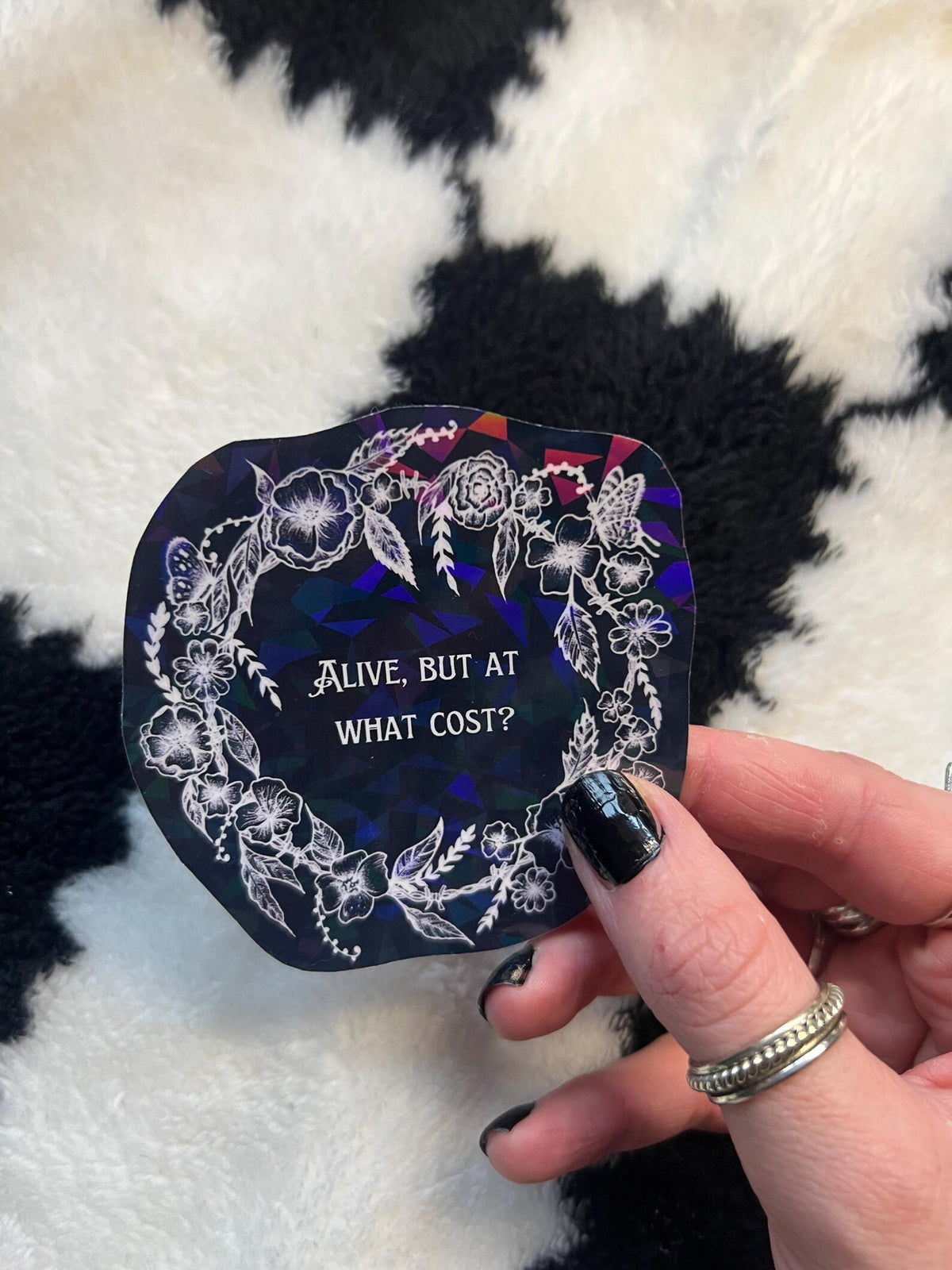 Wreath Alive Shiny Sticker