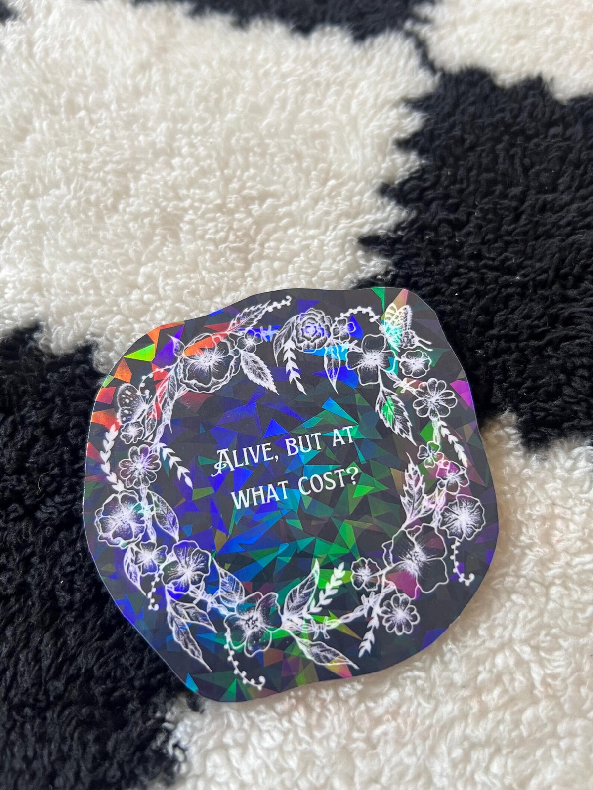 Wreath Alive Shiny Sticker