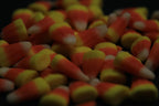 Candy Corn Jar Candle