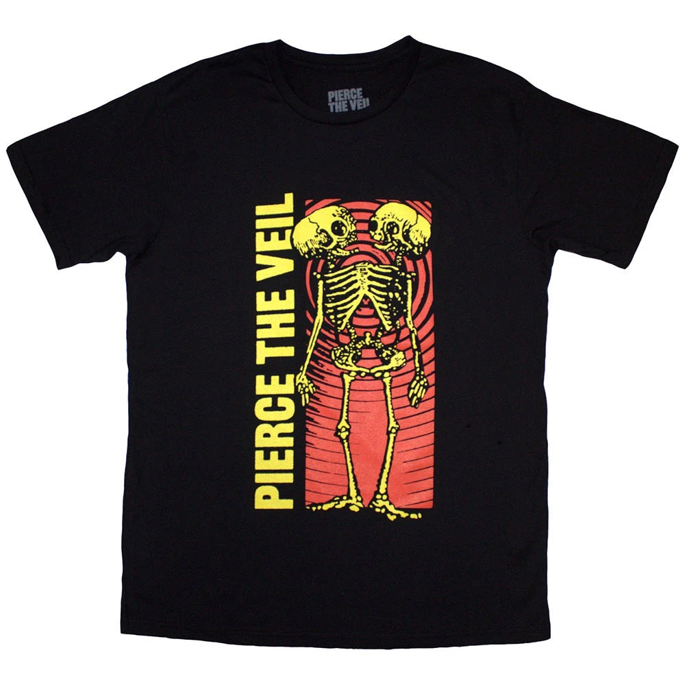 Pierce The Veil Wavy Skeleton T-Shirt