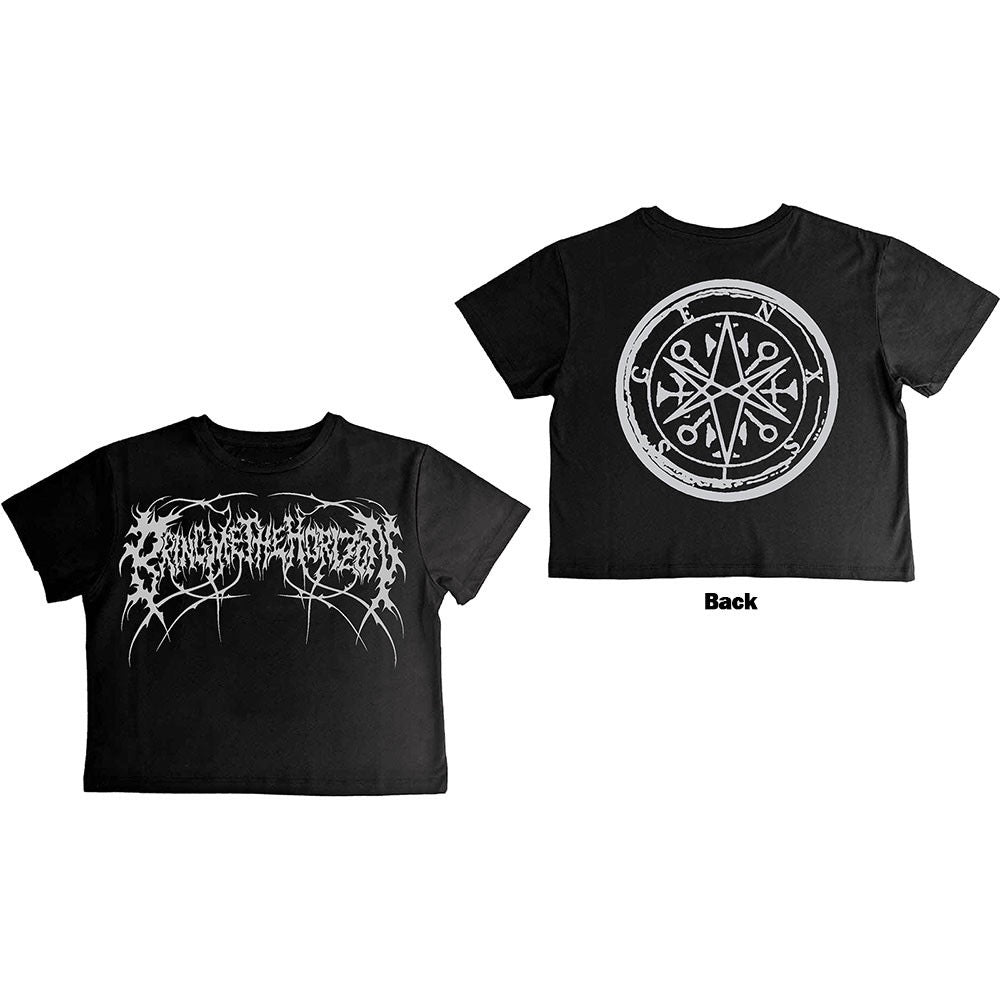 BMTH Metal Logo Genxsis Crop Top
