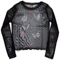 Sleep Token Butterflies Mesh Crop
