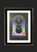 Doors of Durin Lord Of The Rings Foiled Art Print