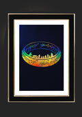 The Ring Lord of the Rings Foiled Art Print