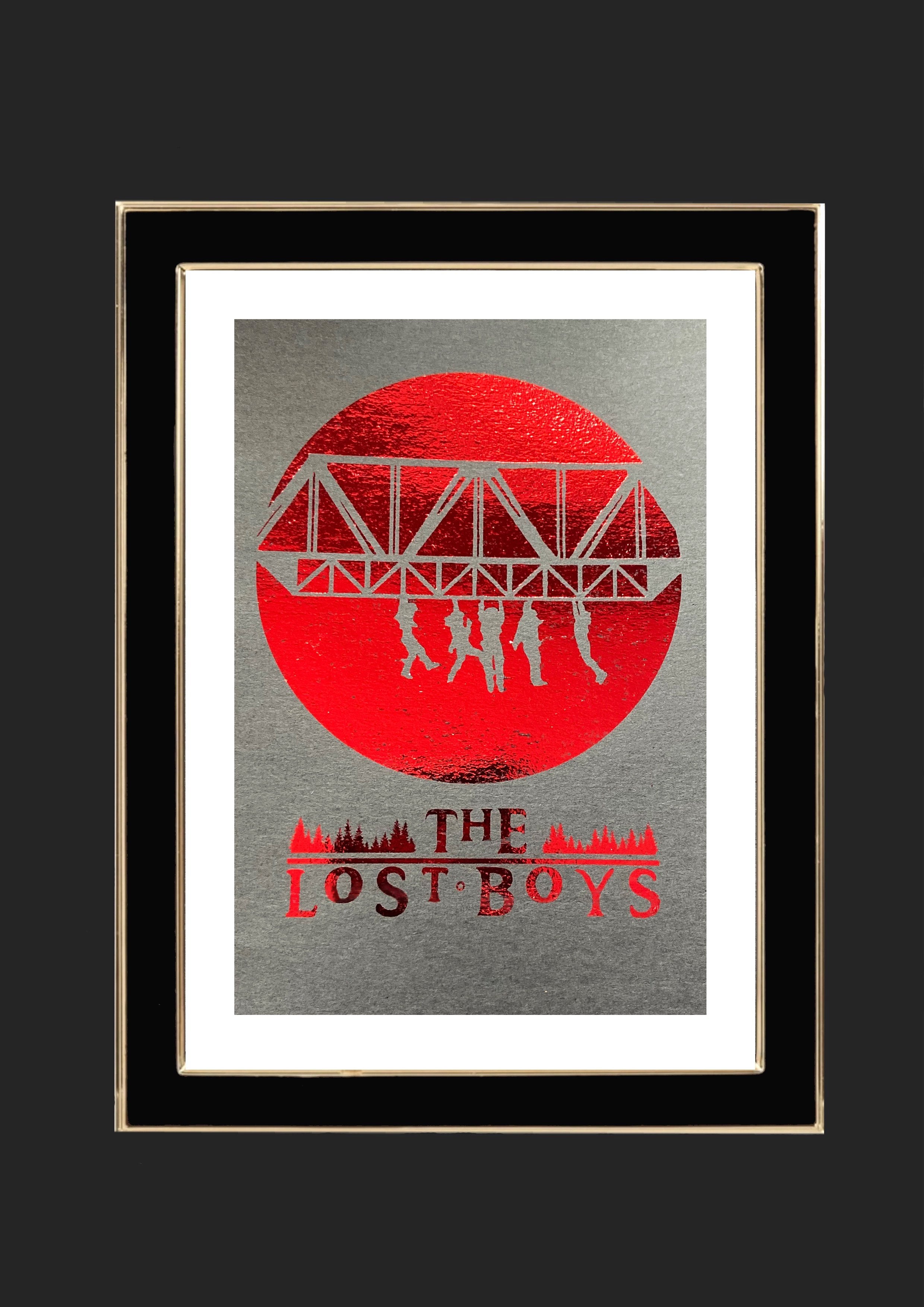 The Lost Boys Foiled Art Print