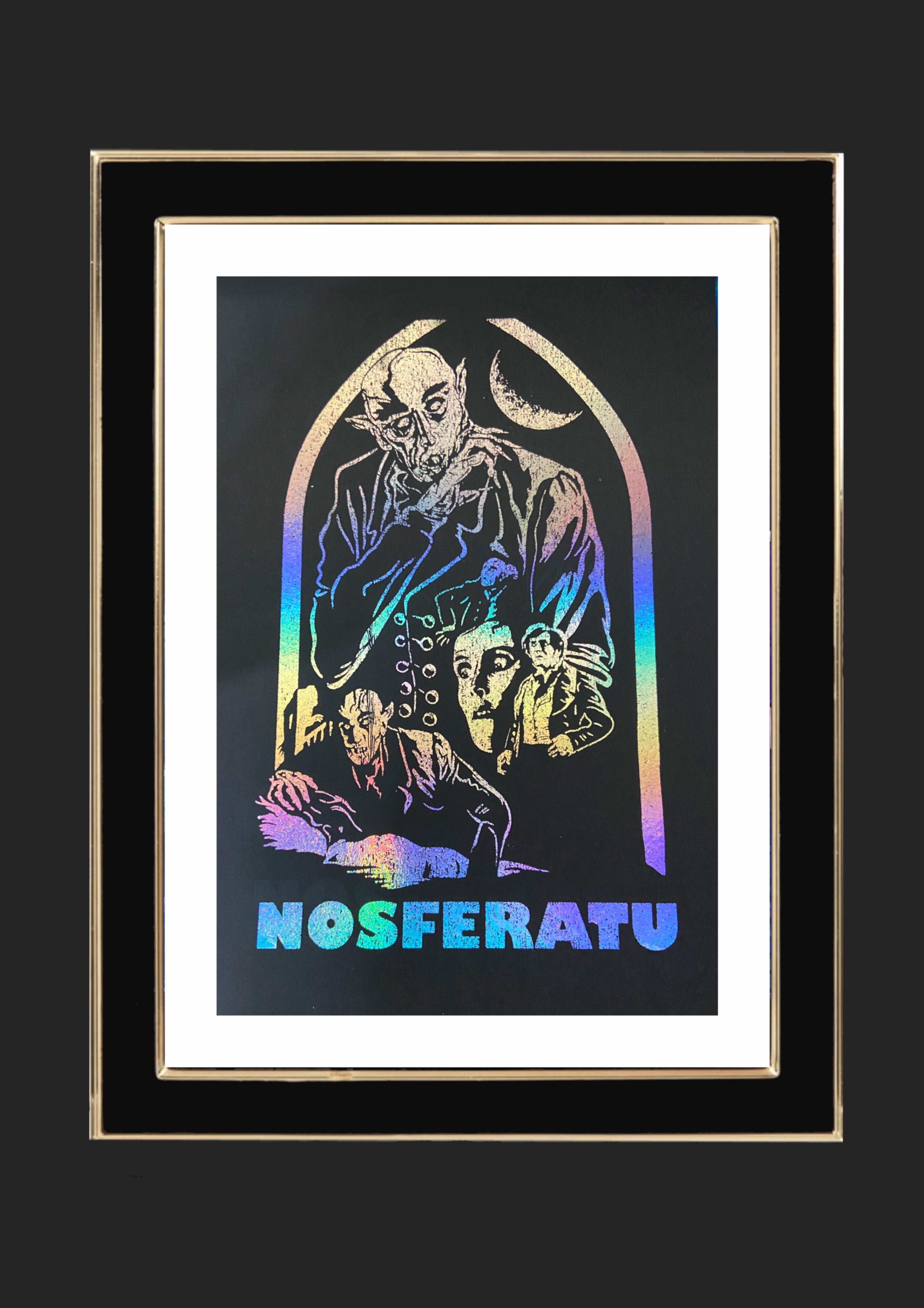 Nosferatu Foiled Art Print