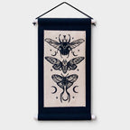 Winged Creatures Felt Wall Hanging