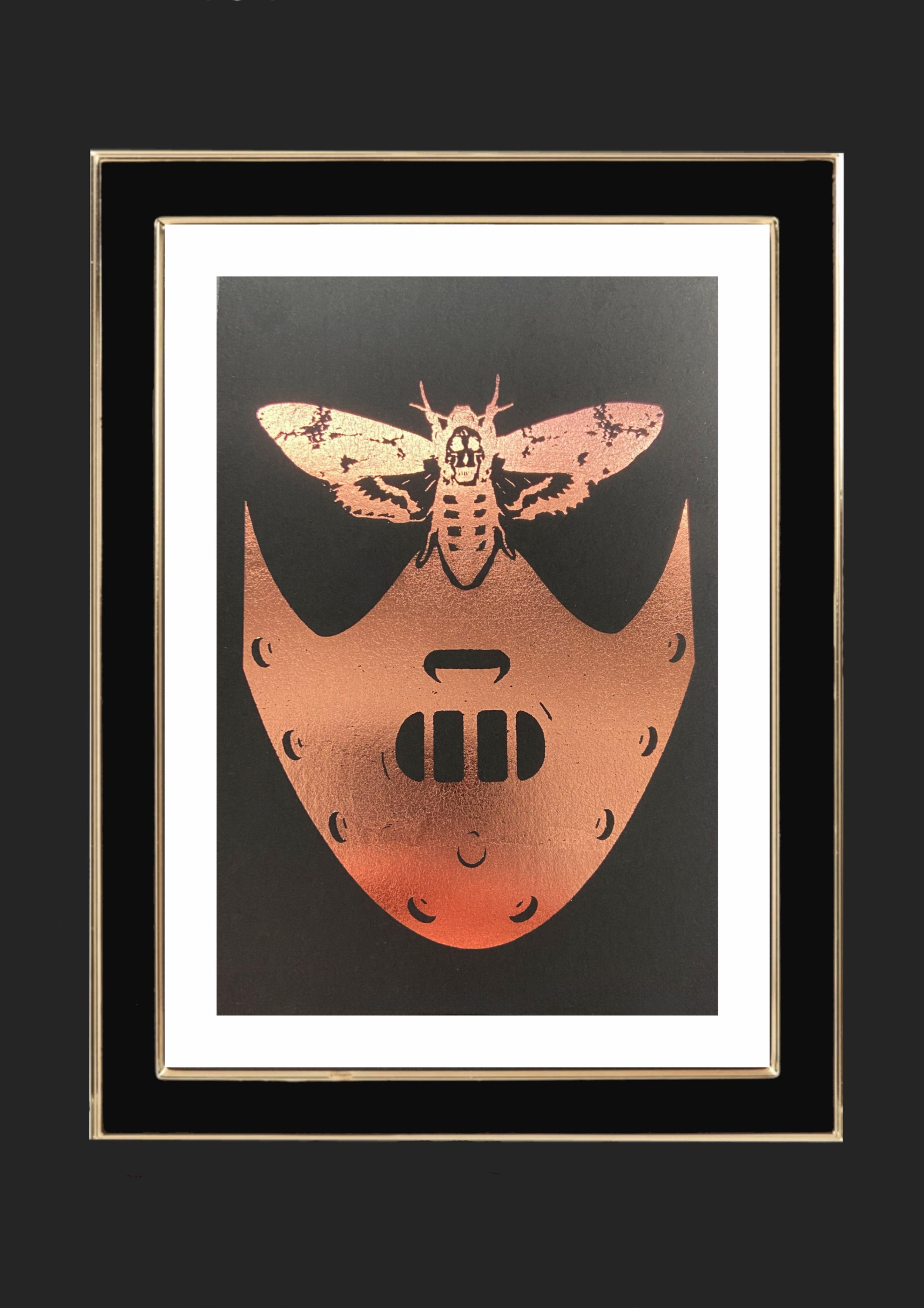 Silence of the Lambs Foiled Art Print