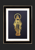 Angel Skull Foiled Art Print
