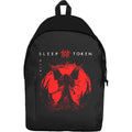 Black backpack with red graphic and 'Sleep Token' logo