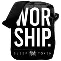 Black bag with 'WORSHIP.' text and 'Sleep Token' logo 