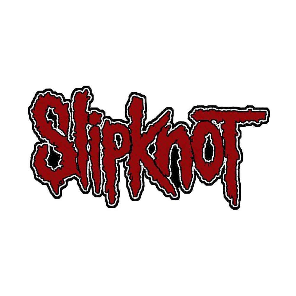 Slipknot logo in red and black 