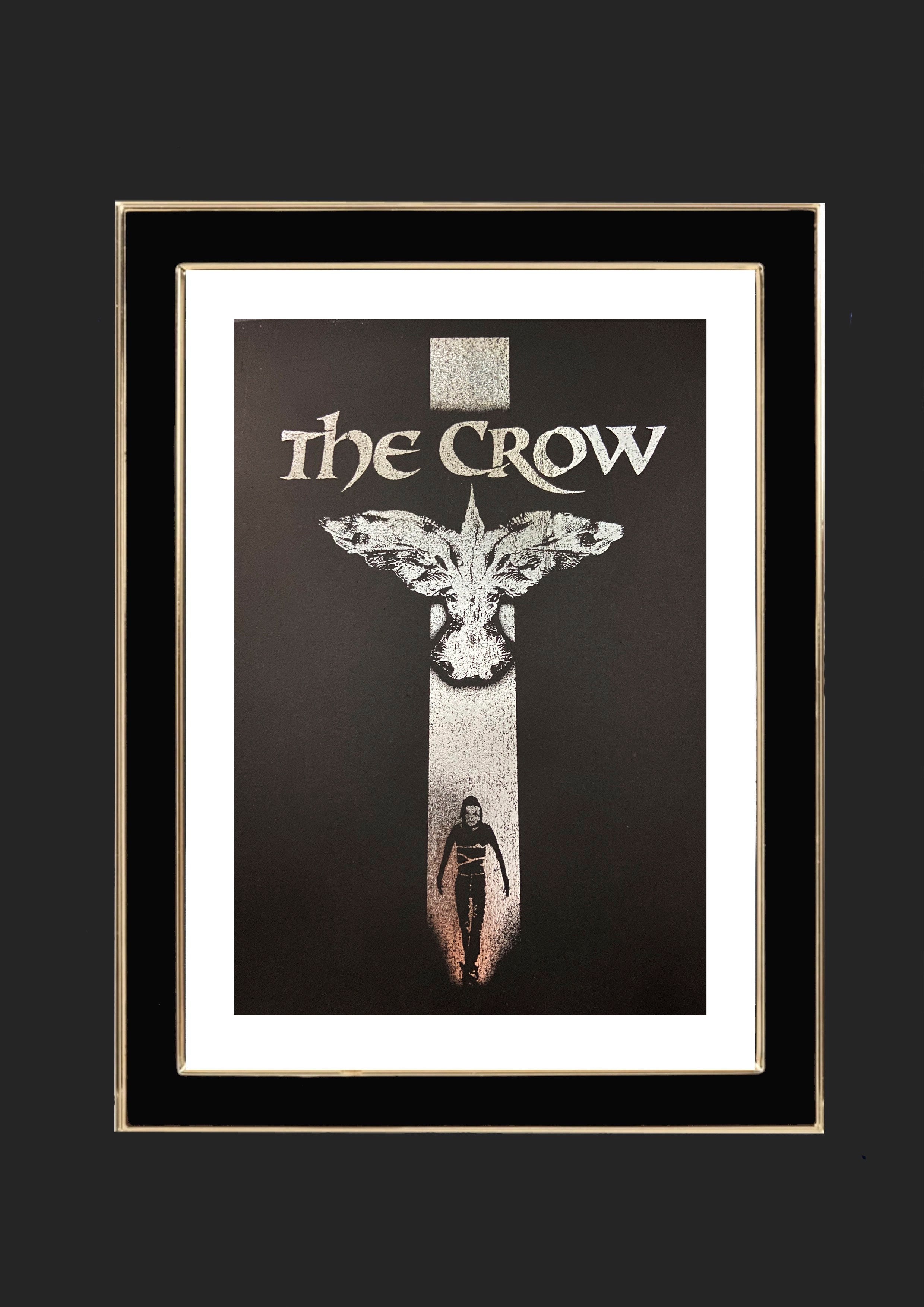 The Crow Foiled Art Print