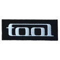Black patch with 'tool' logo in white on a black background