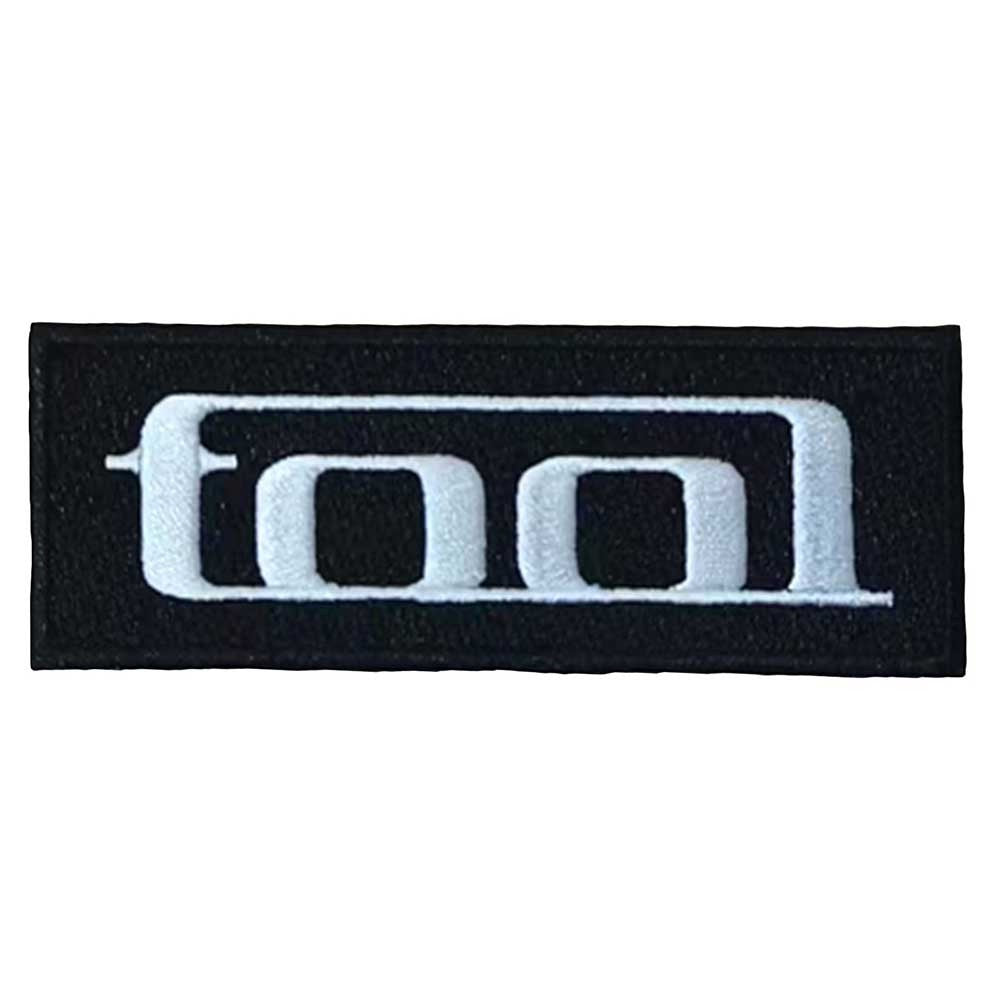 Black patch with 'tool' logo in white on a black background