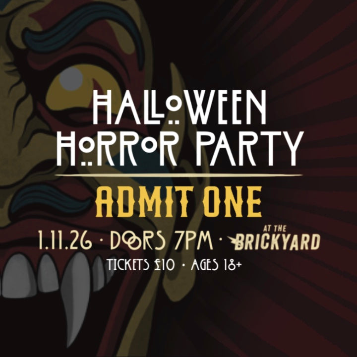 Halloween Horror Party Ticket
