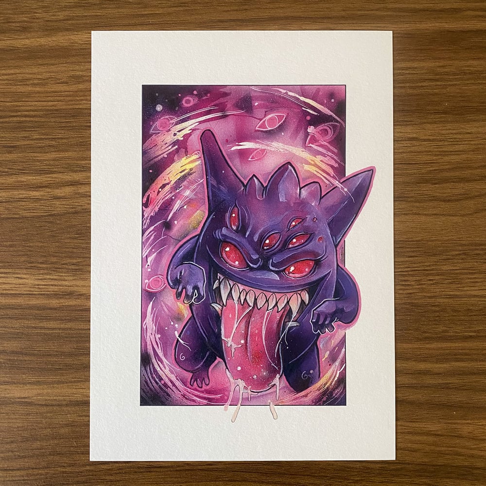 Gengar Art Print