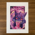 Gengar Art Print