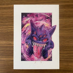Gengar Art Print
