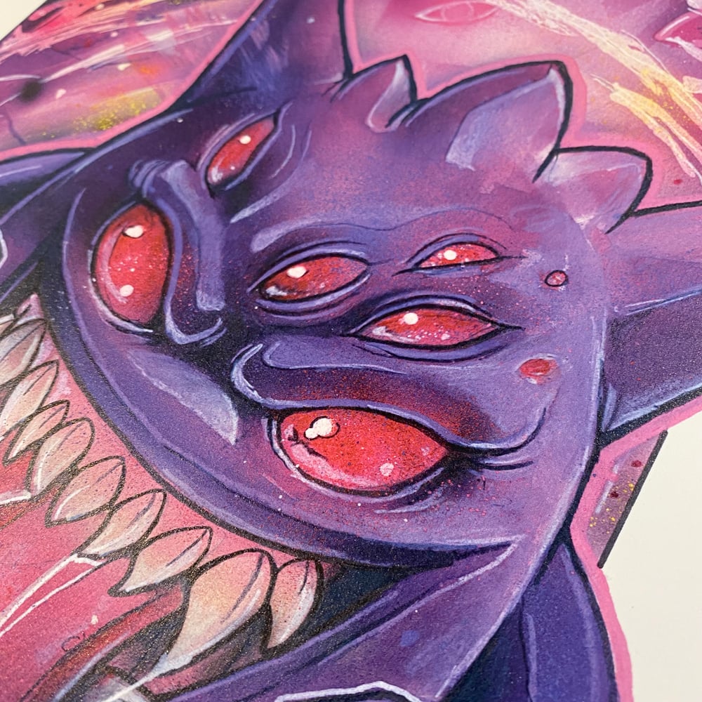 Gengar Art Print