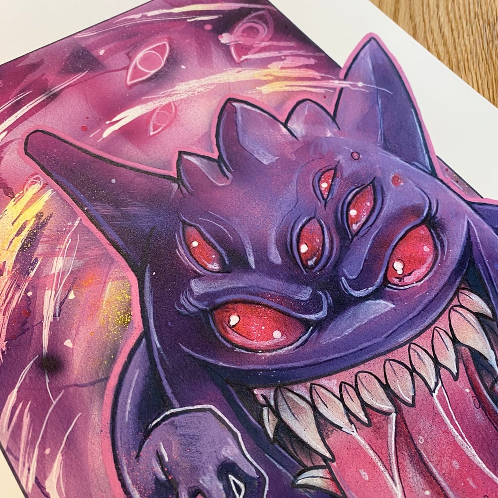 Gengar Art Print