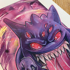 Gengar Art Print