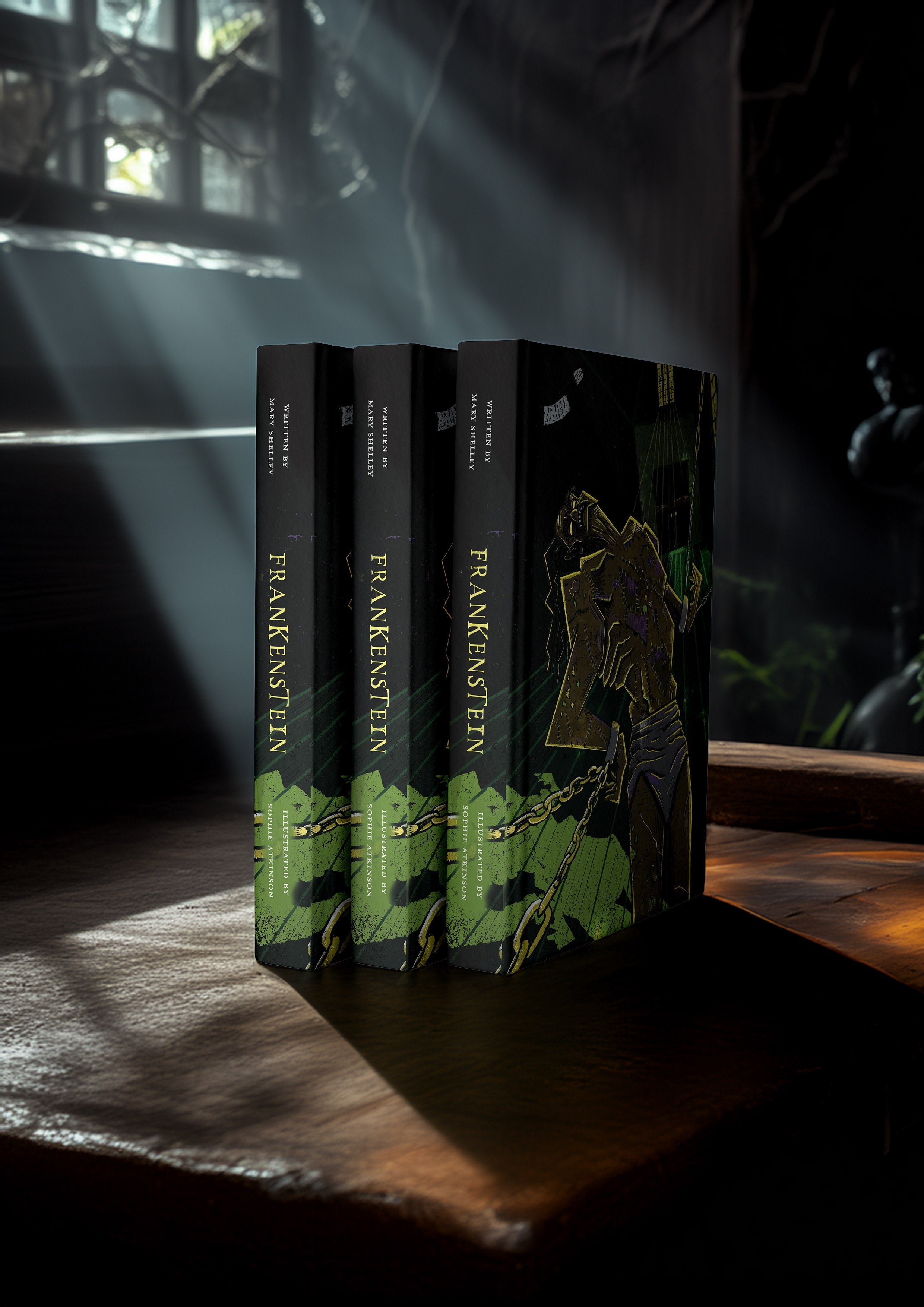Frankenstein: Illustrated Hardback Book