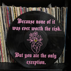 Paramore Only Exception Record Wall Art