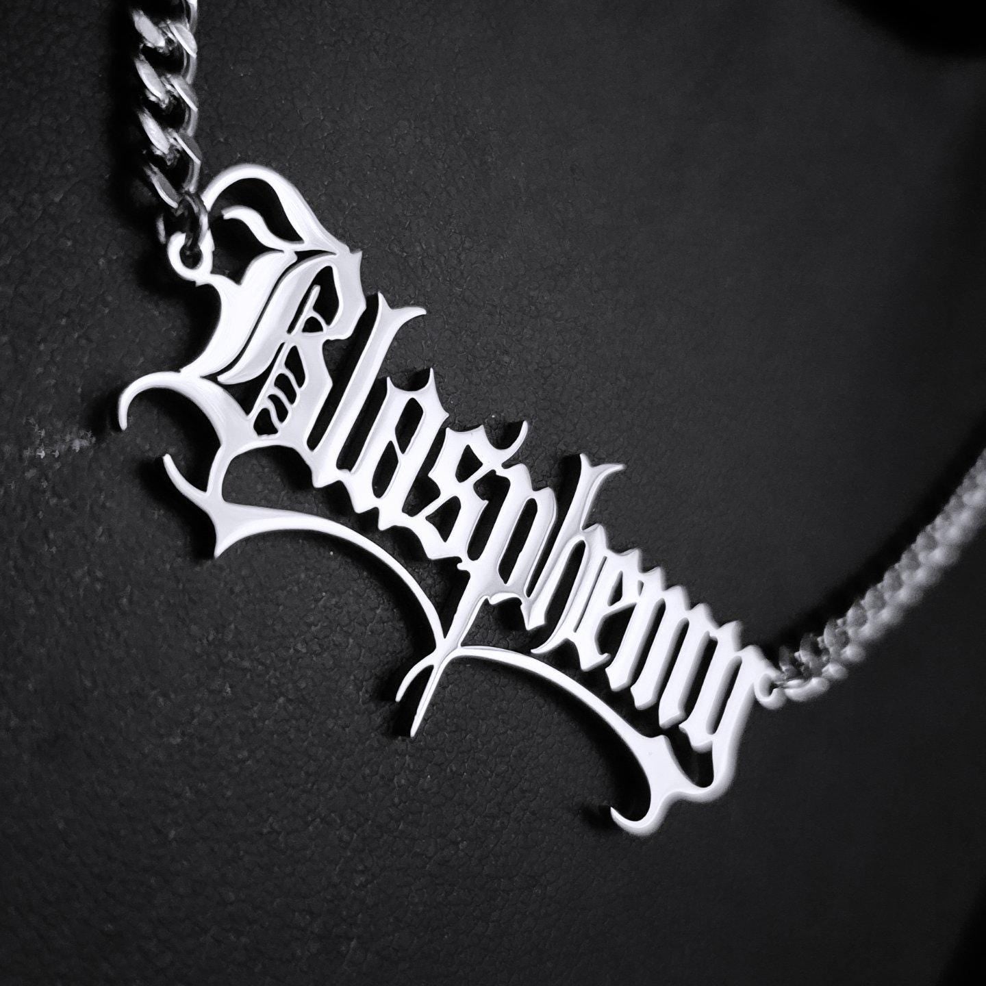 Blasphemy Cuban Chain Necklace
