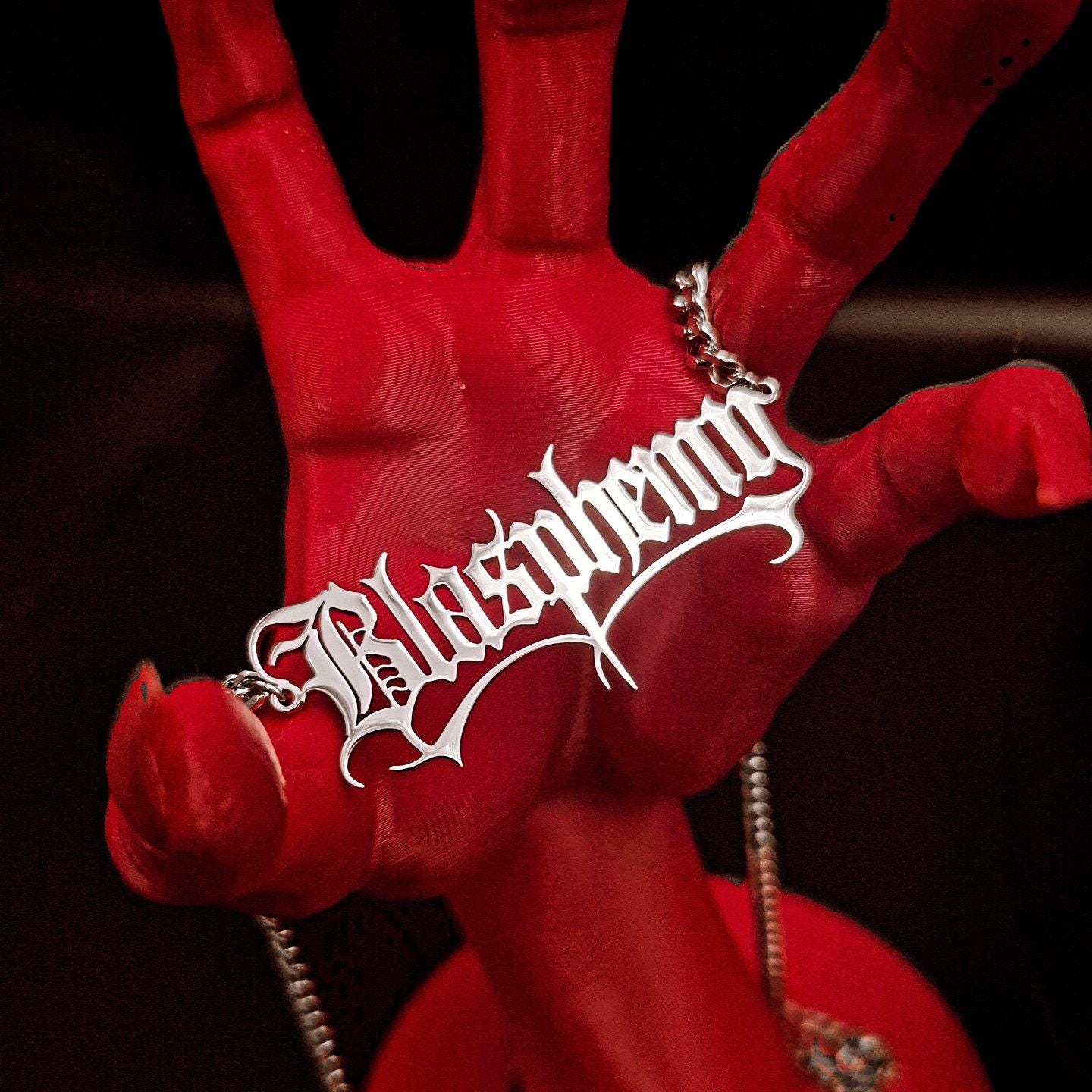 Blasphemy Cuban Chain Necklace