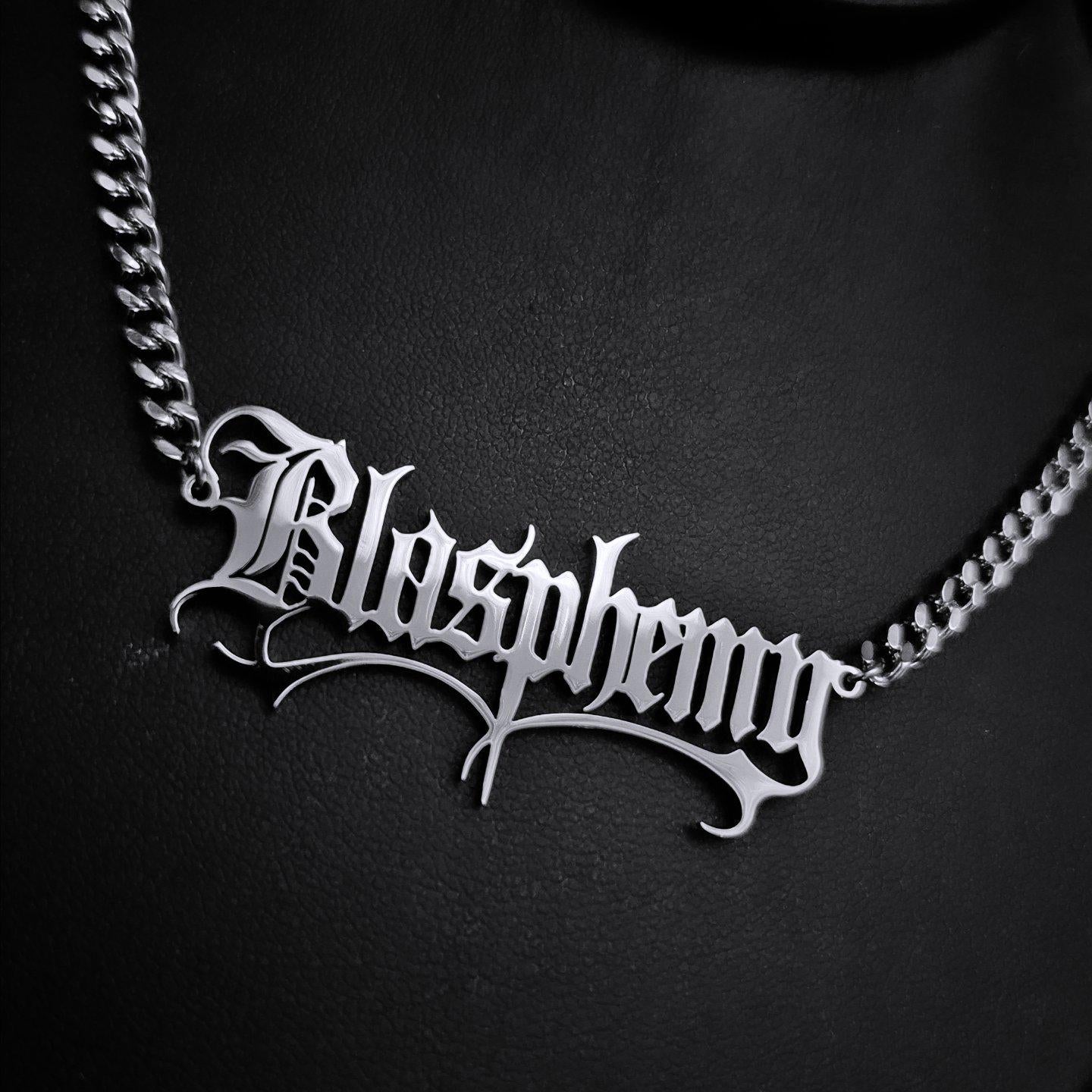 Blasphemy Cuban Chain Necklace