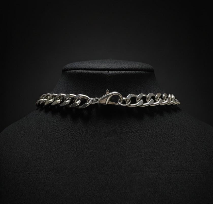 Bat Wing Chain Choker Necklace
