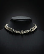 Bat Wing Chain Choker Necklace