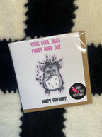 Goth Furby Birthday Card