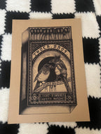 Magpies Matchbox A3 Art Print