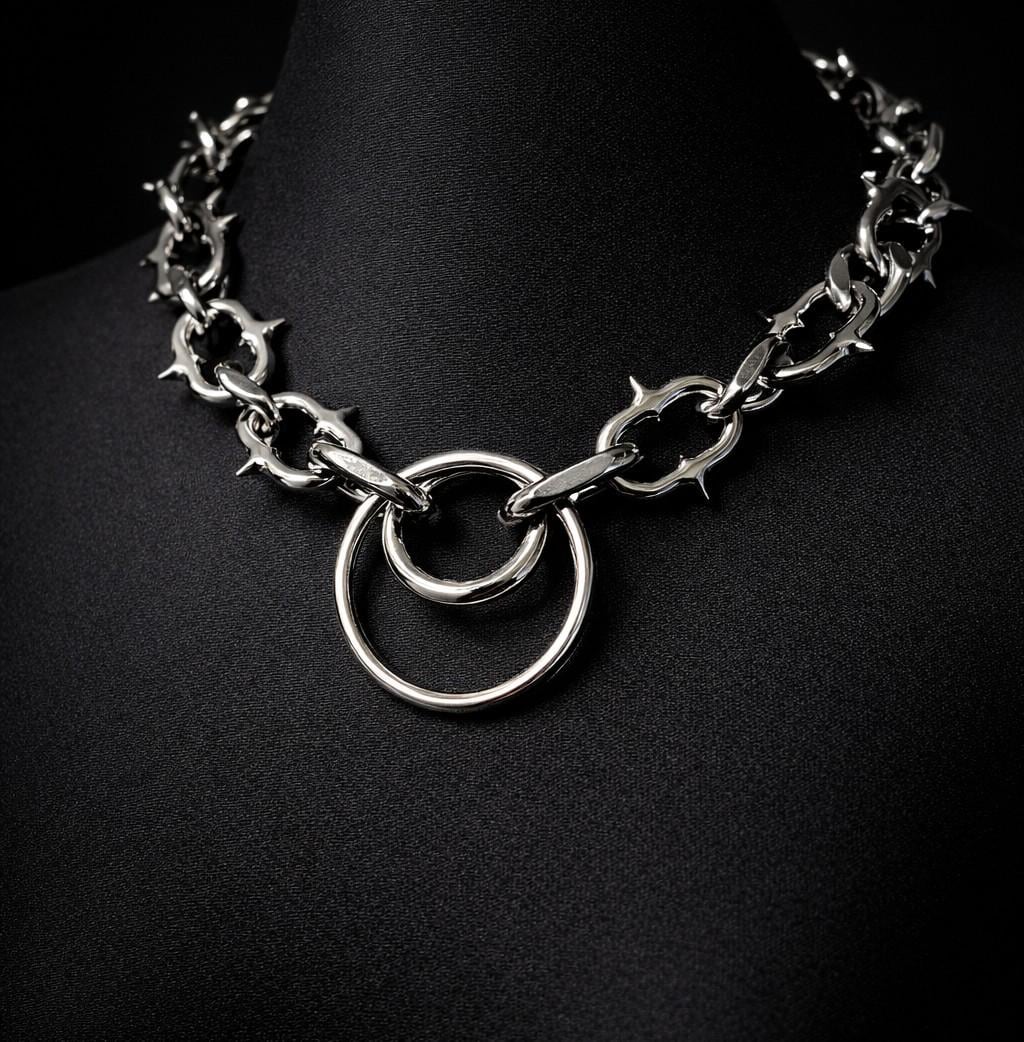 Spike Maiden Chunky O-Ring Necklace