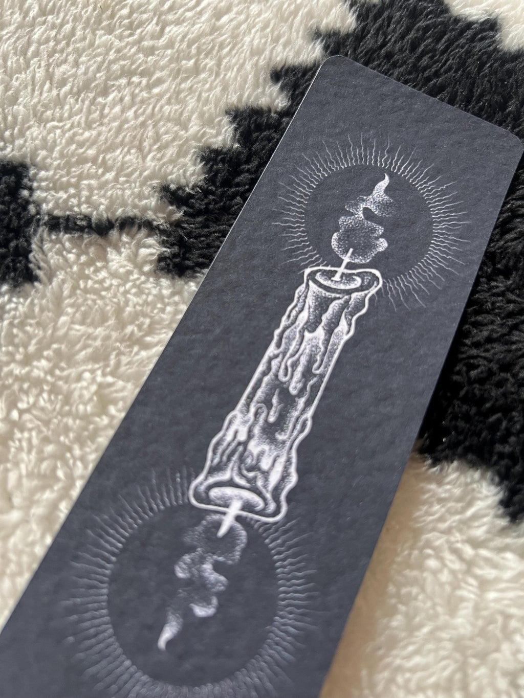 Candle Illustration Bookmark