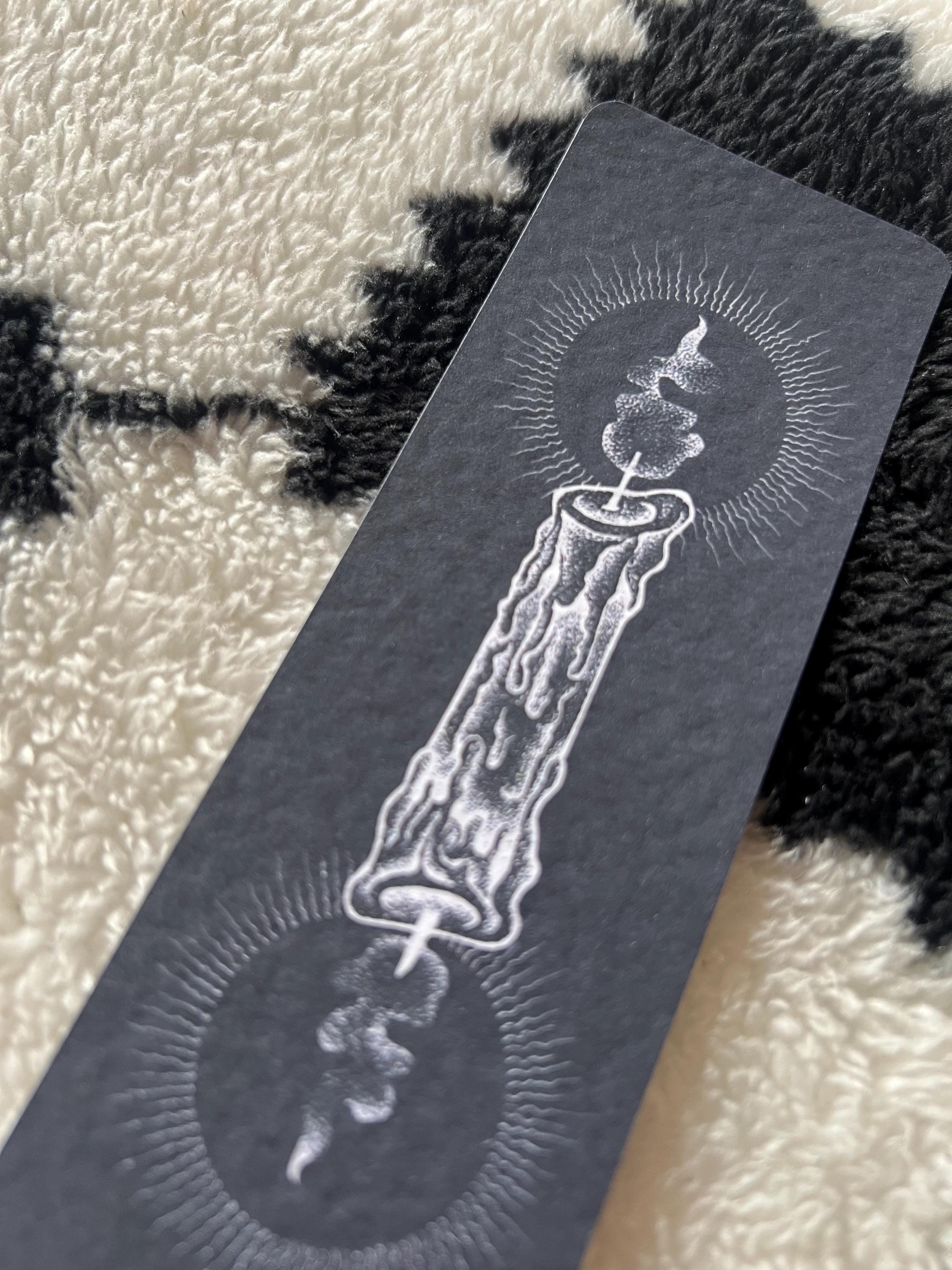 Candle Illustration Bookmark