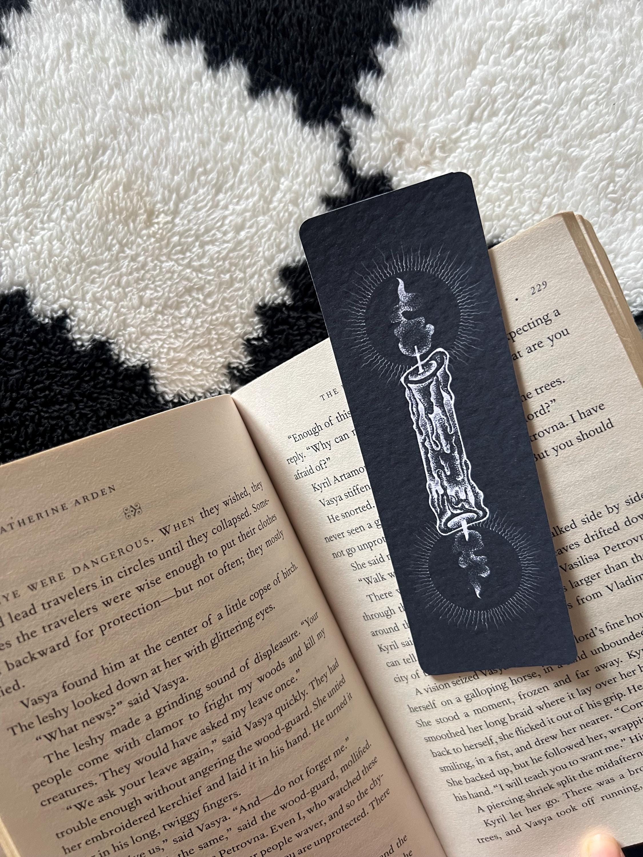 Candle Illustration Bookmark