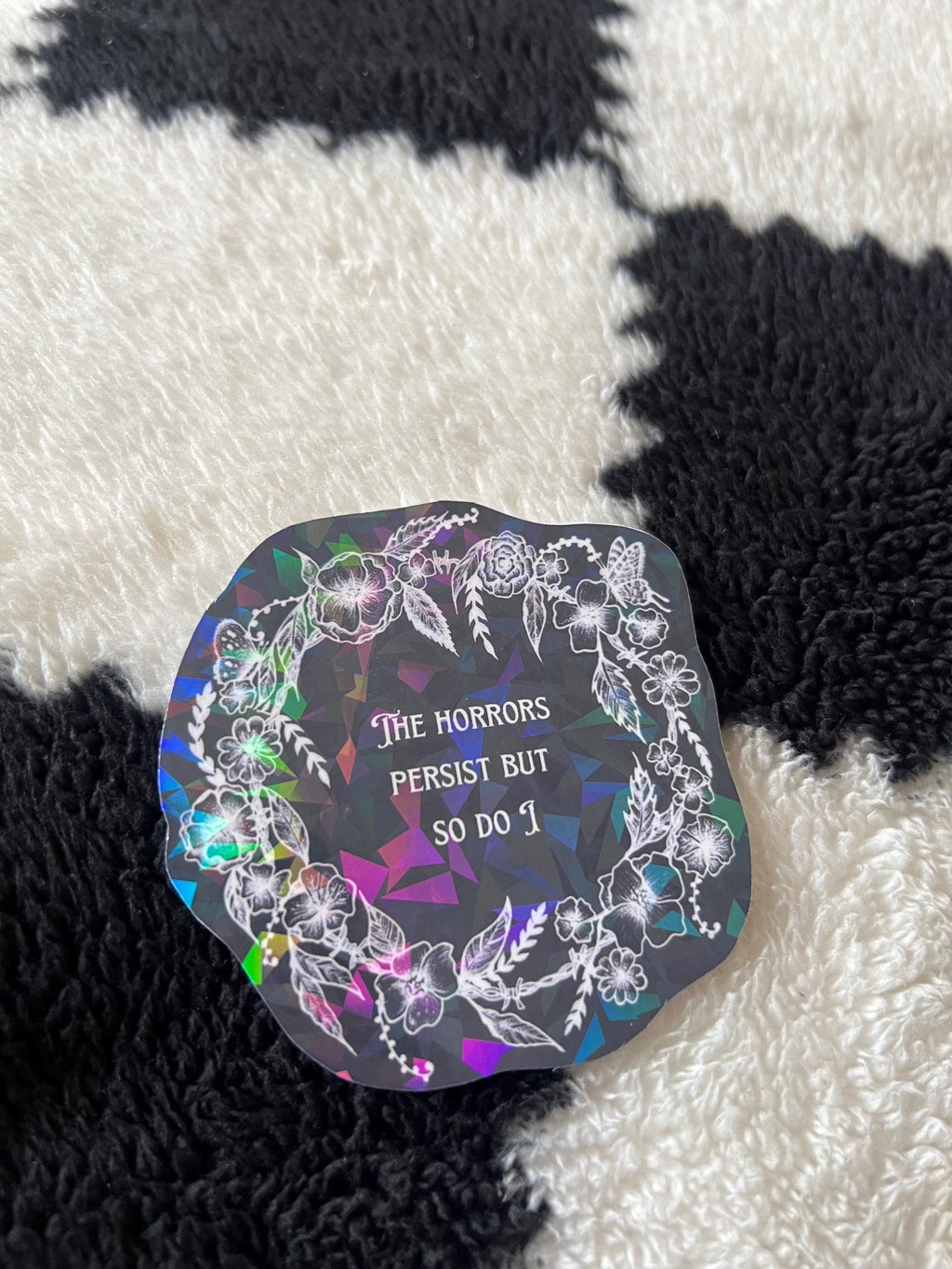 The Horrors Persist Sticker