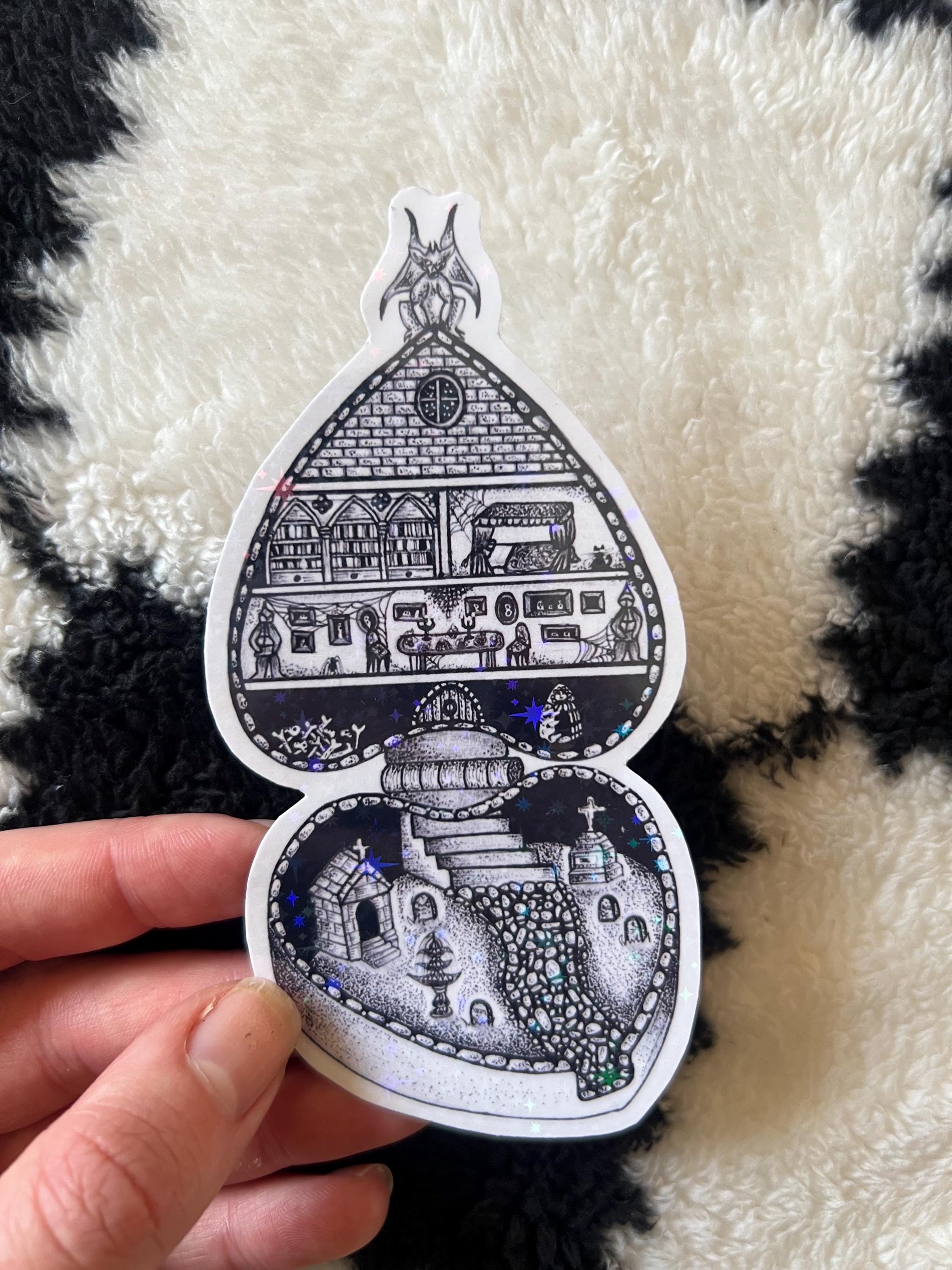 Pollypocket Gothic 90s Toy Sticker